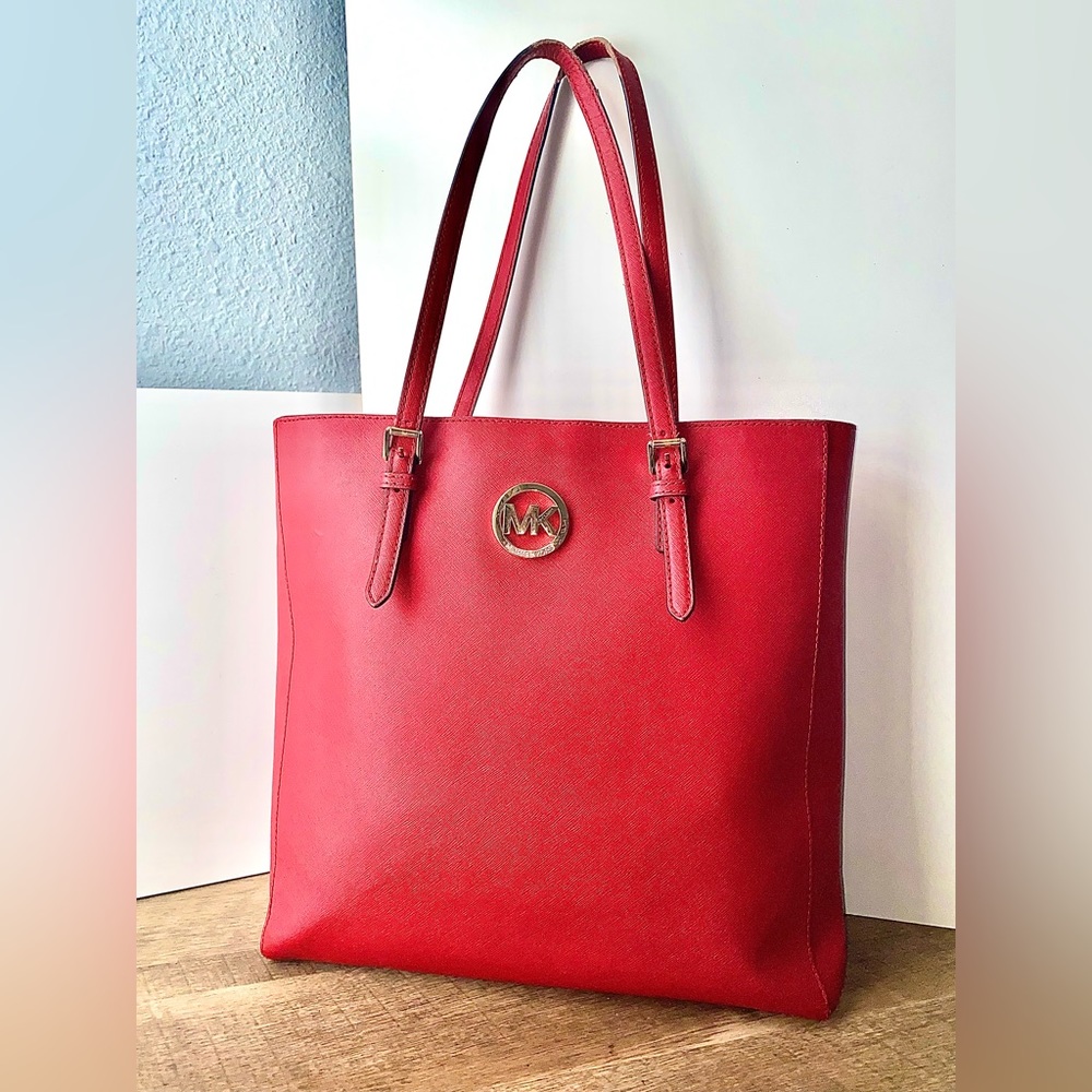 Michael Kors Leather Tote Bag